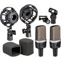 AKGc C214MP Large-Diaphragm Cardioid Condenser Microphone (Matched Pair)