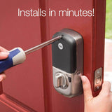 Yale Locks YRD256-CBA-619 Yale YRD256-CBA-619 Assure Lock SL Touchscreen with Wi-Fi and Bluetooth, Satin Nickel