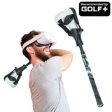 DriVR - VR Golf Club Handle Accessory - Compatible with Meta Quest , Quest 2, and Rift S - For GOLF+ - front view | Silarius
