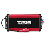 NXL 2-Channel Full-Range Class D Waterproof IP67 Marine and Powersports NANO Amplifier - front view | Silarius
