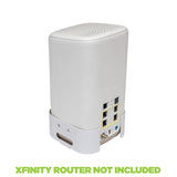 HIDEit XB8 | Xfinity XB8 Gateway Modem Mount - front view | Silarius