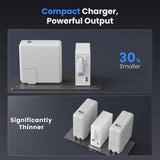 Gitryin Retractable 65W Fast Charger for 3C Devices - detail view | Silarius