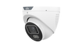 Uniview IPC3614SB-ADF28KMC-I1 4MP WDR Dual-Light Alarm Eyeball Camera, Two-Way Audio, White