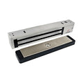 Schlage 2050 Magnetic Lock, 12/24V AC/DC, Satin Aluminum, Clear Anodized