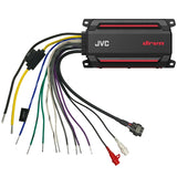 JVC KS-DR2104DBT drvn Marine 4-Channel Digital Amplifier with Bluetooth, 600W