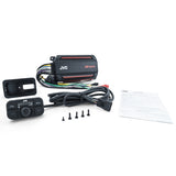 JVC KS-DR2104DBT drvn Marine 4-Channel Digital Amplifier with Bluetooth, 600W