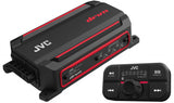 JVC KS-DR2104DBT drvn Marine 4-Channel Digital Amplifier with Bluetooth, 600W