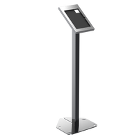 Pedestal Pro 22KIO-PPRO-01-304 45" Stainless Kiosk - iPad 11