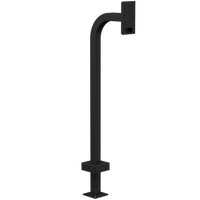 Pedestal Pro 22PE1-AIPH-07-CRS 48" Steel Gooseneck Pedestal - Aiphone IX-DV