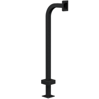 Pedestal Pro 22PE1-AIPH-13-CRS 48" Steel Gooseneck Pedestal - Aiphone JP-DA