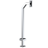 Pedestal Pro 22PE1-AIPH-14-304 48" Steel Gooseneck Pedestal - Aiphone JP-DV