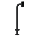 Pedestal Pro 22PE1-AIPH-16-CRS 42" Steel Gooseneck Pedestal - Aiphone JV-DVF door station.