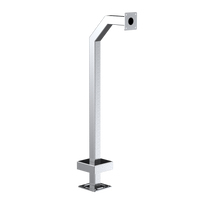 Pedestal Pro 22PE1-LIFT-03-304 42" Stainless Gooseneck Pedestal - Liftmaster CAPXM/MC