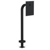 Pedestal Pro 22PE1-XLG-001-CRS 48" Steel Gooseneck Pedestal - LittleBird/GateHawk