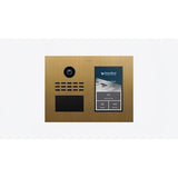 DoorBird D31TDH IP Video Intercom for Multi-Tenant Residential Buildings, Brushed Gold (BRSHGOLD)
