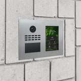 DoorBird D31TDH IP Video Intercom for Multi-Tenant Residential Buildings, Brushed Gold (BRSHGOLD)