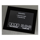DoorBird D22DKH Surface-Mount IP Video Intercom with Keypad, RFID and Bluetooth, Stainless Steel