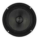 8” Slim Motorcycle & Motorsports Loudspeaker With Neodymium Magnet and Water Resistant Carbon Fiber Cone | 200W RMS 4-Ohm
