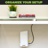 HIDEit XB8 | Xfinity XB8 Gateway Modem Mount - side view | Silarius