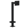 Pedestal Pro 33PE1-DOOR-01-CRS 45" Heavy Duty Gooseneck Pedestal - DoorBird D31TDH