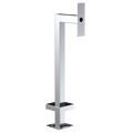 Pedestal Pro 33PE1-DOOR-02-304 45" Stainless Gooseneck Pedestal - DoorBird D2101KV