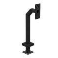 Pedestal Pro 33PE1-ZENI-01-CRS 42" Heavy Duty Gooseneck Pedestal - Zenitel TFIX, TFIE, EAPII, EAPFX