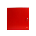 Space Age Electronics SSU00647 Size 3 Accessory Cabinet Enclosure, Red