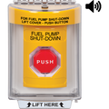 STI SS2249PS-EN Stopper Station Push Button with Universal Stopper Cover, Turn-to-Reset, Yellow