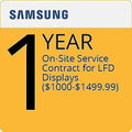 Samsung P-LM-1N2X40H 1 Year Extended Warranty for Products Priced Between 1,000 and 1,499