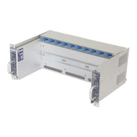 AMG Systems AMG2034-56-RP-DD 4U Rack Chassis with Dual 56V Power Supplies and Fault Relay for DIN Rail Equipment