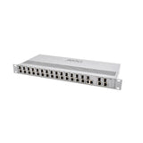 AMG Systems AMG2036-RP-DD 1U Blade Rack Chassis with 18-Slots and Dual 12VDC Power Inputs