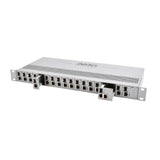 AMG Systems AMG2036-RP-DD 1U Blade Rack Chassis with 18-Slots and Dual 12VDC Power Inputs