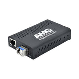 AMG Systems AMG210M-1G-1SM1A 210M Series Mini Ethernet Media Converter, 1-Port 10/100/1000BaseT(x) RJ45, 1-Port 1000BaseFx Multimode, 1-Fiber, LC Connector, 1310nm, 1Km