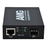 AMG Systems AMG210M-1X-1XS SFP+ Media Converter, 1/2.5/10Gb