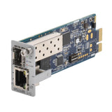 AMG Systems AMG260B-1F-1S Series Industrial Blade Media Converter Card, 1 x 10/100Base-T(x) RJ45 Port, 1 x 100/1000Base-Fx SFP Port, Blade Rack Power Input