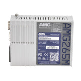 AMG Systems AMG265M-1F-1S Series Industrial Mini Media Converter, 1 x 10/100Base-T(x) RJ45 Port, 1 x 100/1000Base-Fx SFP Port, 85-264VAC IEC Mains Power Input