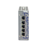 AMG Systems AMG350-4GAT-1G-P75-PD Series Industrial 5-Port Unmanaged PoE Switch, 4 x 10/100/1000Base-T(x) RJ45 Ports, 1 x 10/100/1000Base-T(x) RJ45 Port