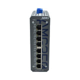 AMG Systems AMG350-8GAT-P200 Series Industrial 8-Port Unmanaged PoE Switch, 8 x 10/100/1000Base-T(x) RJ45 Ports, 48-56VDC Power Input