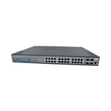 AMG Systems AMG510-24GAT-4XS-P460 Commercial 28-Port Managed Switch, 24x10/100/1000Base-T(x) RJ45 Ports, 4x100M/1/2.5/10G Base-FX SFP+ Ports, 1U, 19" Rack Mount
