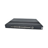AMG Systems AMG560-24GAT-4S-P300 Industrial 28-Port Managed Switch, 24x10/100/1000Base-T(x) RJ45 Ports, 4x1000Base-FX SFP Ports, 1U, 19" Rack Mount