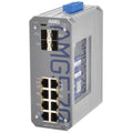 AMG Systems AMG570-2GBT-6GAT-4S-P360 Series Layer 2+ Managed Industrial Ethernet Switch with 8x 10/100/1000TX (2x 90W, 6x 30W PoE), 2x 100M/1G SFP, 2x 100M/1G/2.5G SFP