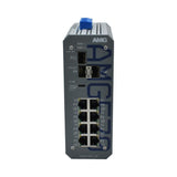 AMG Systems AMG570-8G-3S Series Industrial 11-Port Managed Switch, 8 x 10/100/1000Base-T(x) RJ45 Ports, 3 x 100/1000/2.5G Base-FX SFP Ports