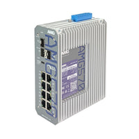 AMG Systems AMG570-8GAT-3S-P90-LV Series Industrial 11-Port Managed Switch, 8 x 10/100/1000Base-T(x) RJ45 Ports, 3 x 100/1000/2.5G Base-FX SFP Ports
