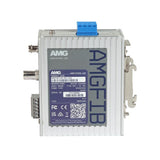 AMG Systems AMGFIB-1VR-3CC-M1B Series 1-Channel CVI / TVI / AHD / CVBS Video Receiver, 3-Contact Closure, Multimode 2Km, 1-Fiber, B-Side