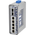 AMG Systems AMG350-5G-2S Series Industrial 7 Port Unmanaged Switch, DIN Rail / Wall Mount, 12-56VDC Power Input