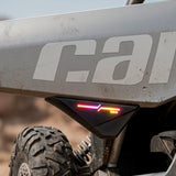 Can-Am Maverick X3 Door Speaker Panels Loaded with NXL-IQ 6.5" 2-Way Coaxial Marine Speakers and Digital LED Badge
