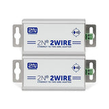 2N 01404-001 2Wire Converter Units, 2-Pack, Ethernet Including PoE over 2-Wires