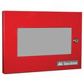 Secutron MMX-BB-1001DR Enclosure for 1-Module of RAXN-LCD or RAXN-LCDG Annunciators, Red Door