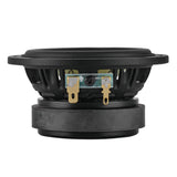 DXQ 3.5' Midrange Speaker with Yellow Straw + Composite Foam Cone | 60W RMS 4-Ohm - detail view | Silarius