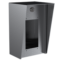 Pedestal Pro 610HOU-ZENI-01-304 6"x10" Stainless Steel Housing, Zenitel IP Vandal Resistant Substation